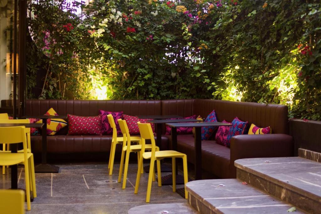 Boutique Hotel Gauthier Restaurant Terrasse Casablanca Exterior photo